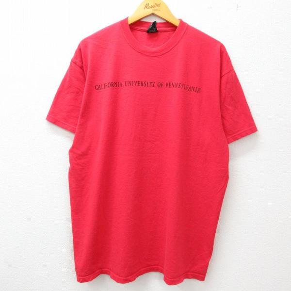 XL/古着 半袖 ビンテージ Tシャツ メンズ 00s カリフォルニア大学 ペンシルベニア 大きいサ...