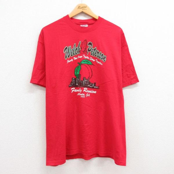 XL/古着 ヘインズ 半袖 ビンテージ Tシャツ メンズ 00s Welch Peterson 手 ...