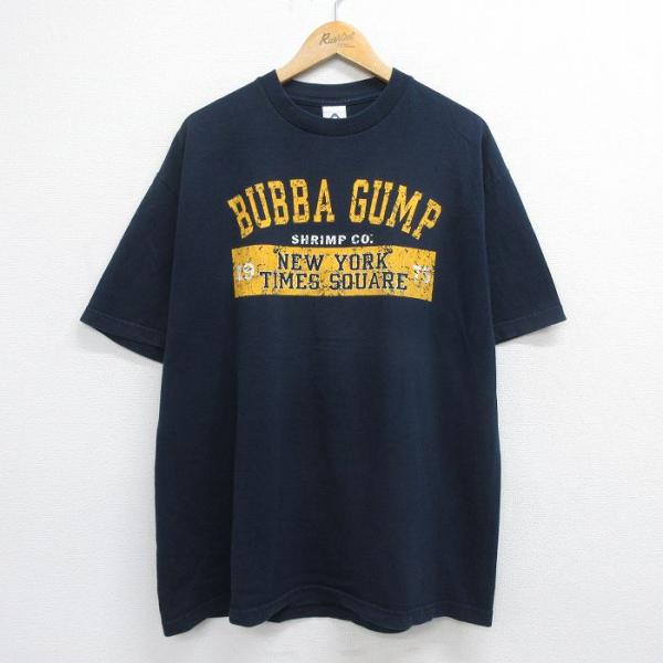 XL/古着 半袖 ビンテージ Tシャツ メンズ 00s BUBBA GUMP 大きいサイズ コットン...