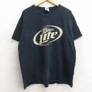 XL/古着 フルーツオブザルーム 半袖 ビンテージ Tシャツ メンズ 00s ミラーライト ビール ...