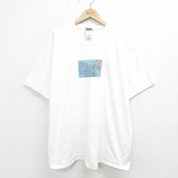 XL/古着 半袖 ビンテージ Tシャツ メンズ 00s プラネットハリウッド 大きいサイズ コットン...