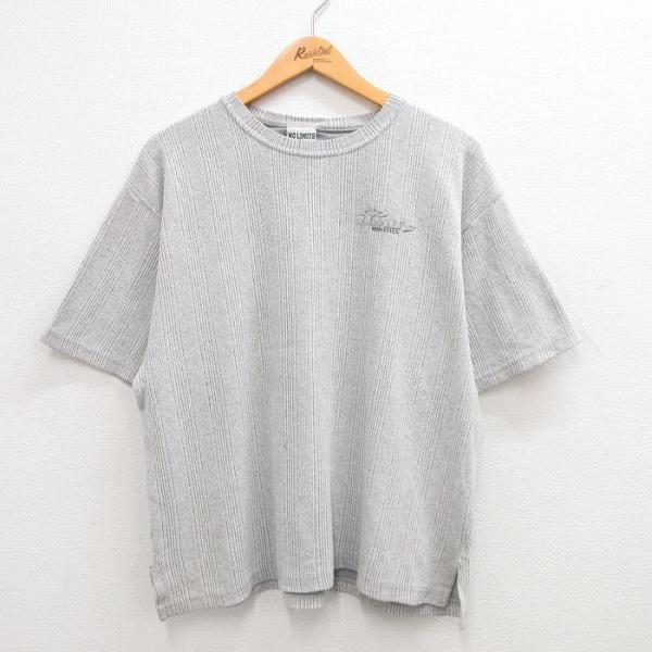 XL/古着 半袖 ビンテージ Tシャツ メンズ 90s NO LIMITS コットン クルーネック ...