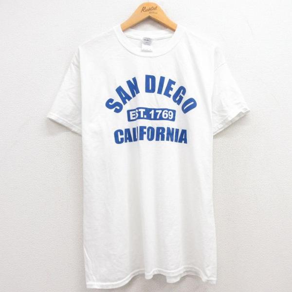 XL/古着 半袖 ビンテージ Tシャツ メンズ 00s サンディエゴ カリフォルニア コットン クル...