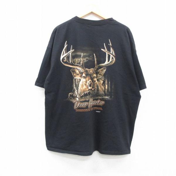 XL/古着 半袖 ビンテージ Tシャツ メンズ 00s Deer Hunter シカ 大きいサイズ ...