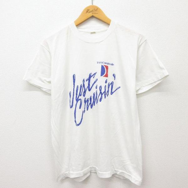 L/古着 スクリーンスターズ 半袖 ビンテージ Tシャツ メンズ 80s Just Cruisin ...