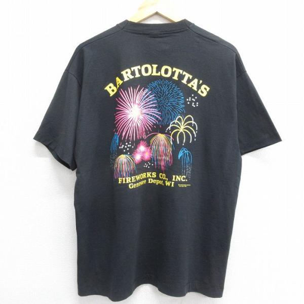 XL/古着 フルーツオブザルーム 半袖 ビンテージ Tシャツ メンズ 90s 花火 BARTOLOT...