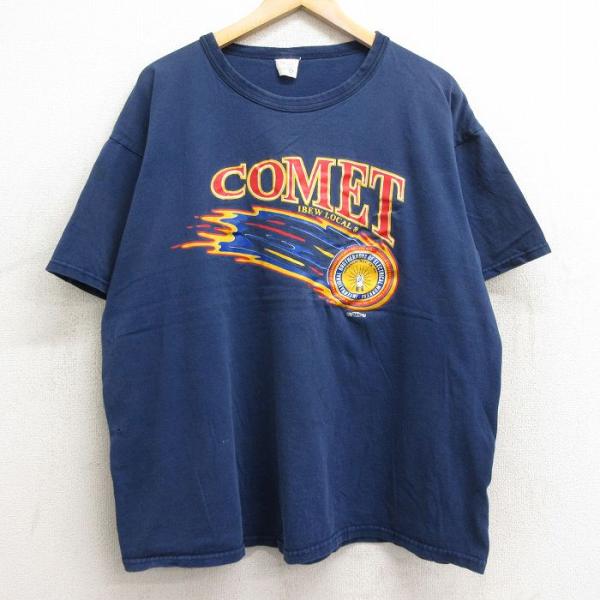 XL/古着 半袖 ビンテージ Tシャツ メンズ 00s　COMET 大きいサイズ コットン クルーネ...