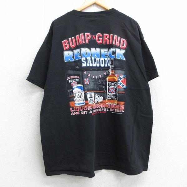 XL/古着 半袖 ビンテージ Tシャツ メンズ 00s 酒 バンプアンドグラインド 大きいサイズ コ...