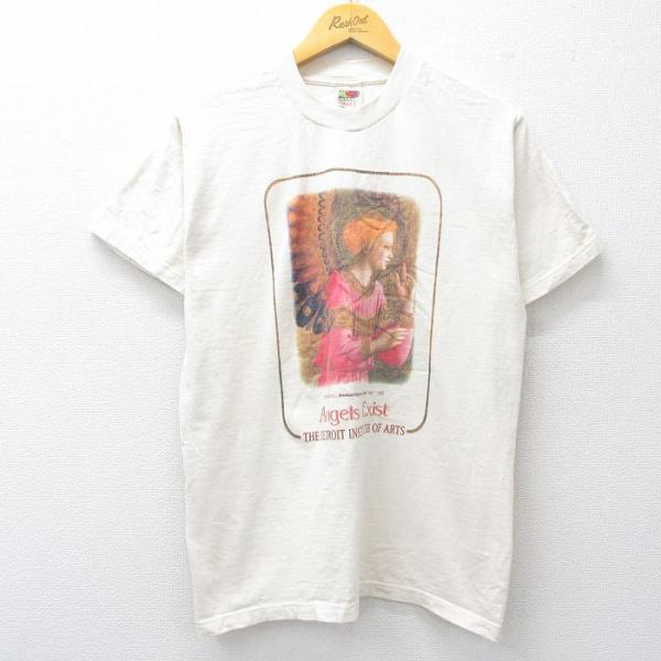 M/古着 フルーツオブザルーム 半袖 ビンテージ Tシャツ メンズ 00s フラアンジェリコ コット...