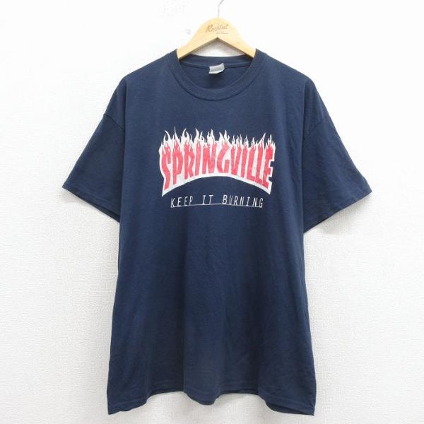 XL/古着 半袖 ビンテージ Tシャツ メンズ 00年代 00s SPRINGVILLE クルーネッ...