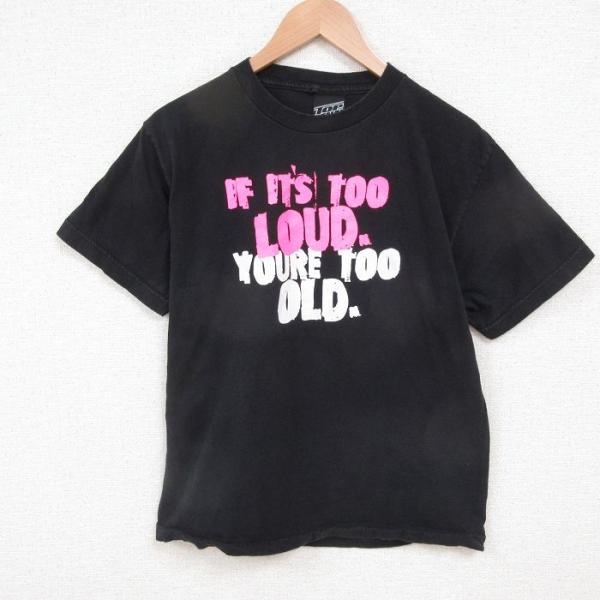 【50%OFF】L/古着 半袖 ビンテージ Tシャツ メンズ 00s LOUD コットン クルーネッ...