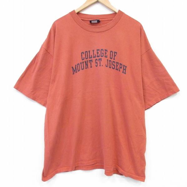 XL/古着 ジャンスポーツ 半袖 ビンテージ Tシャツ メンズ 90年代 90s カレッジ 大きいサ...