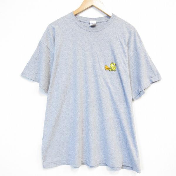 XL/古着 半袖 ビンテージ Tシャツ メンズ 00年代 00s ルーニーテューンズ トゥイーティー...