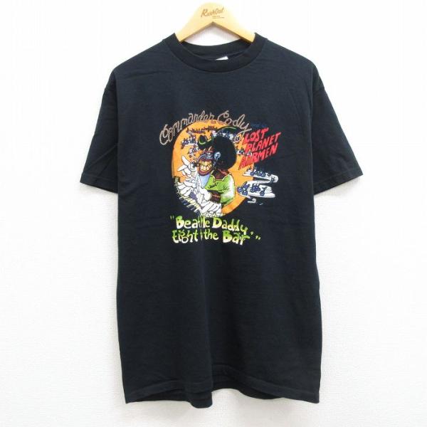 L/古着 半袖 ビンテージ ロック バンド Tシャツ メンズ 00s コマンダーコーディ&amp;ヒズロスト...