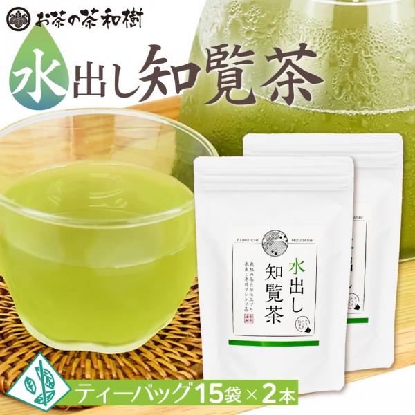 お茶 緑茶 知覧茶 深むし茶 水出し茶 ティーバッグ 5g 15袋 2セット 深蒸し茶 鹿児島県 知...