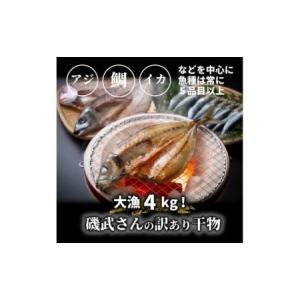 ふるさと納税 大漁4kg!磯武さんの訳あり干物...の詳細画像1