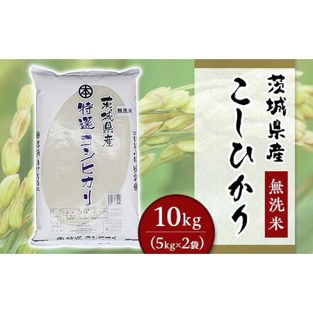 ふるさと納税 252茨城県産こしひかり【無洗米】10kg（小松崎商事） 茨城県茨城町