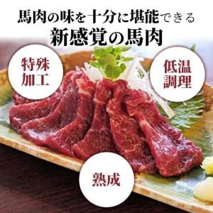 ふるさと納税 【ふるなび限定】 馬肉 赤身ブロ...の詳細画像3