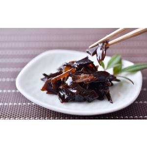ふるさと納税 山の幸海の幸(きくらげと茎わかめの佃煮210g) 熊本県人吉市