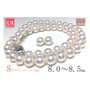 ふるさと納税 真珠 8.0〜8.5ミリ ネックレ...の商品画像