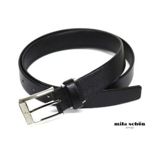 ふるさと納税 ミラショーン mila schon スムースレザー ベルト【MSMB1950】紳士用【1254920】 埼玉県上里町