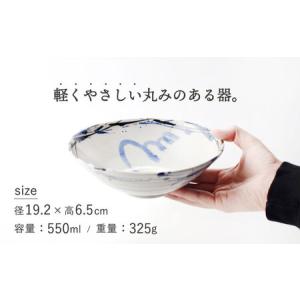ふるさと納税 【美濃焼】多用鉢 呉須トビ 1個...の詳細画像2