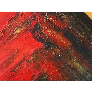 ふるさと納税 富士山溶岩パワーアート「開運昇龍...の詳細画像1