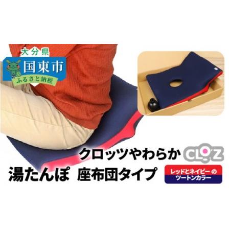ふるさと納税 クロッツやわらか湯たんぽ/座布団タイプ（立上がり付）_2013Z 大分県国東市