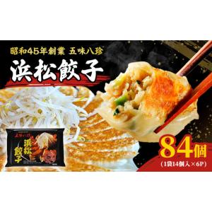ふるさと納税 餃子 浜松 84個 14個×6 五...の商品画像