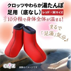 ふるさと納税 クロッツ やわらか湯たんぽ 足用...の詳細画像1