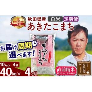 ふるさと納税 ※令和7年産※《定期便4ヶ月》秋田...の商品画像