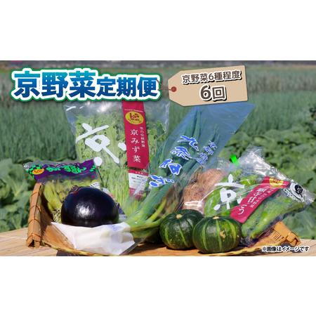 ふるさと納税 【野菜 定期便 6回】選りすぐり京野菜 6種程度 京都府