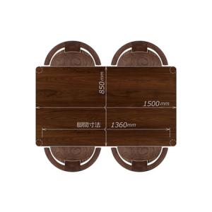 ふるさと納税 ダイニングセット 1500 エミ...の詳細画像1