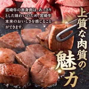 ふるさと納税 宮崎牛赤身サイコロステーキ800...の詳細画像2
