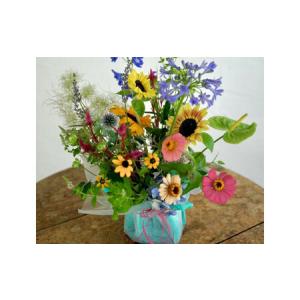 ふるさと納税 【3回定期便】おすすめ生花アレンジメントM 【株式会社tomoni】 [ATCG008] 高知県高知市