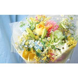 ふるさと納税 【12回定期便】生花花束 ブーケ...の詳細画像1