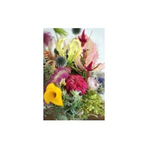 ふるさと納税 【6回定期便】生花花束 ブーケL初回花瓶付 【株式会社tomoni】 [ATCG027] 高知県高知市