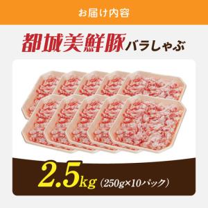 ふるさと納税 「都城美鮮豚」バラしゃぶ2.5k...の詳細画像4
