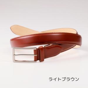 ふるさと納税 【牛革】メンズビジネスベルト（カラー：ライトブラウン）_0170-001-T05-3 東京都台東区