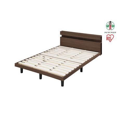 ふるさと納税 ベッド　すのこベッド SNBS-D ウォールナット 宮城県角田市