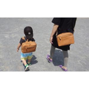 ふるさと納税 キッズ革製 2wayリュックサッ...の詳細画像1