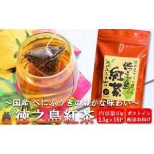 ふるさと納税 国産べにふうきの豊かな味わい。徳之島紅茶40g（ティーパック15g×16P） ( 国産 紅茶 ティー Tea 茶葉 ティーパック ミル.. 鹿児島県徳之島町｜furunavi