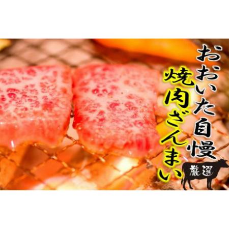 ふるさと納税 1159R_おおいた自慢の焼肉セット計1.1kg/豊後牛カルビ,モモほか  大分県国東...