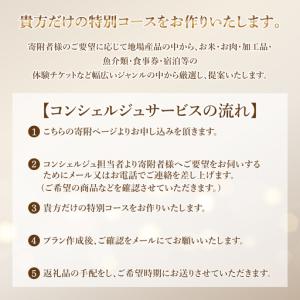 ふるさと納税 【提案型】コンシェルジュコース(...の詳細画像1