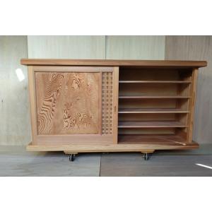 ふるさと納税 杉下駄箱 《高さ約850×幅約1...の詳細画像1