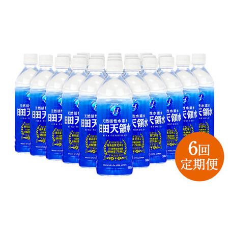 ふるさと納税 Ｂ−８９−６ 【定期便6ヶ月】 日田天領水 500ml 24本×6回 144本 72リ...