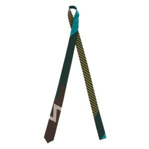 ふるさと納税 【POLS】 ミミクリタイ（ネクタイ）ブラウン　MT-0003-BRN 40-2 兵庫県西脇市