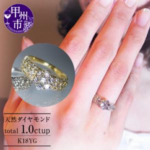 ふるさと納税 指輪 天然 ダイヤモンド 1.0c...の商品画像