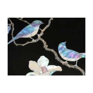 ふるさと納税 [高岡漆器] 文庫 錆絵花鳥 雑...の詳細画像2