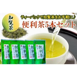 ふるさと納税 063-01 【けやき製茶】かごしま知覧茶便利茶5本セット 鹿児島県南九州市｜ふるなび(ふるさと納税)